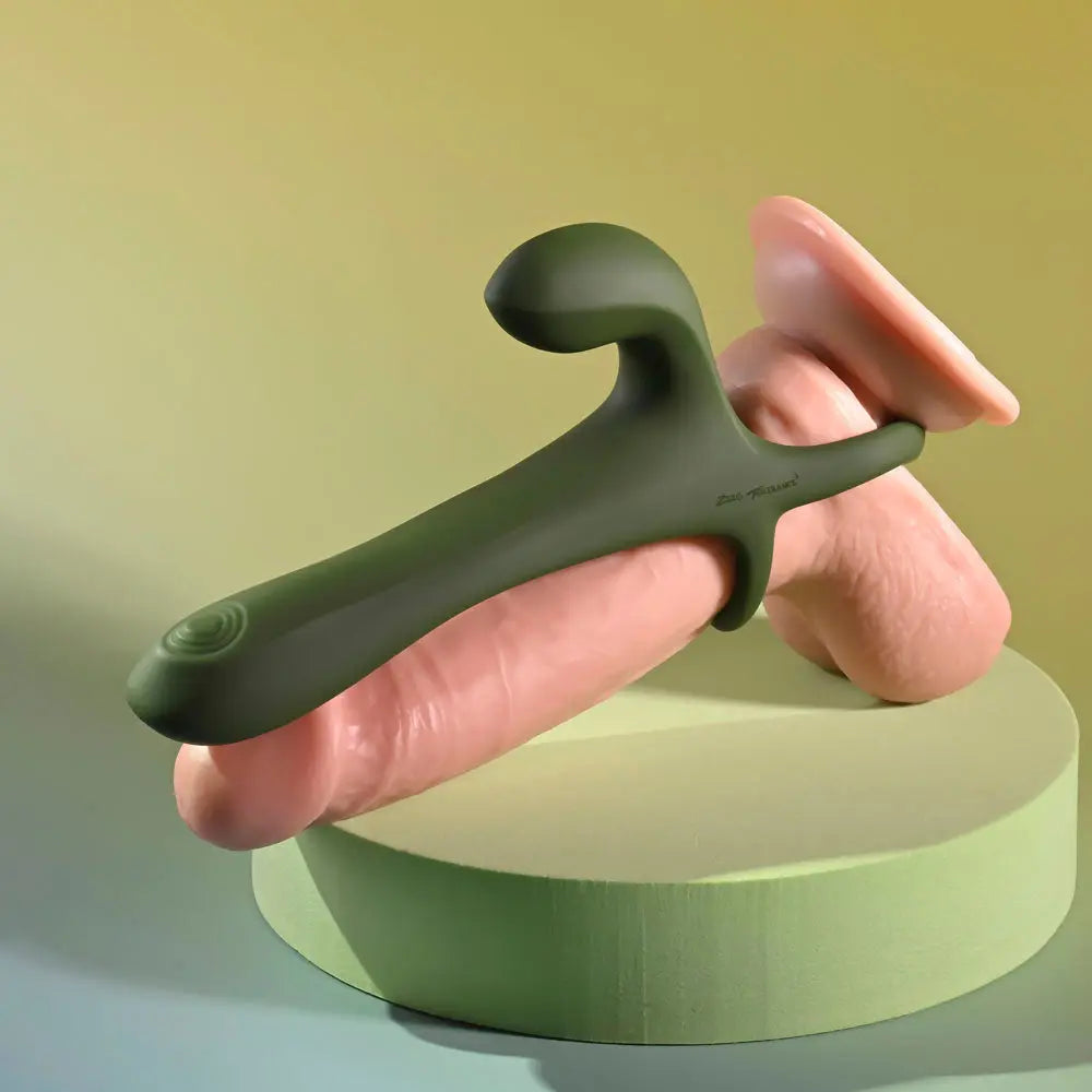 Affordable quality Zero Tolerance STRAP, TAP & GO -  USB Rechargeable Vibrating & Tapping Penis Sleeve with Wireless Remote  from Zero Tolerance by Discreet Intimate Essentials with Discreet Delivery 
