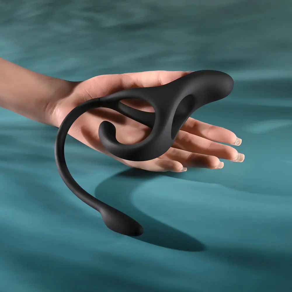 Zero Tolerance ALL THE BASES -  USB Rechargeable Vibrating Cock Ring with Wireless Remote Zero Tolerance Discreet Intimate Essentials.