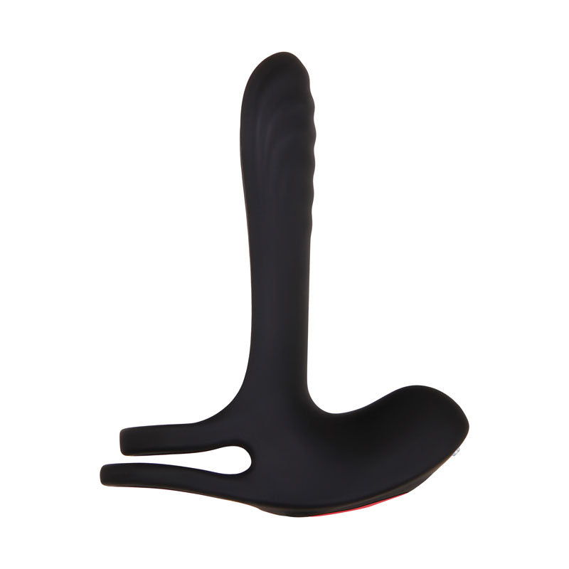 Zero Tolerance vibrating girth enhancer with soft loops and a sleek design for amplified pleasure.