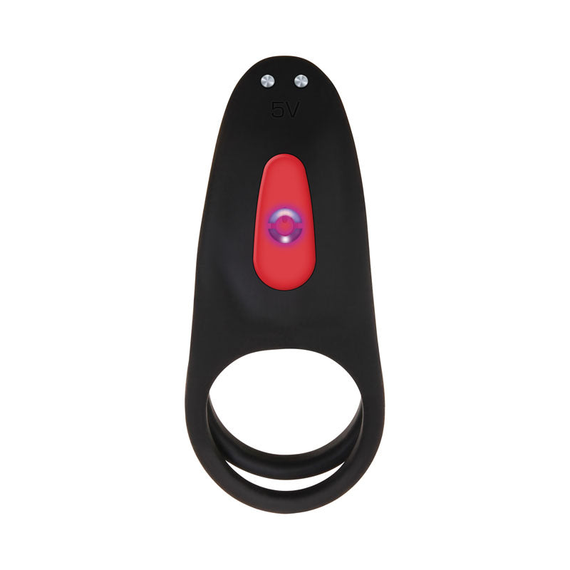 Zero Tolerance vibrating girth enhancer showing USB rechargeable sleeve with remote control.