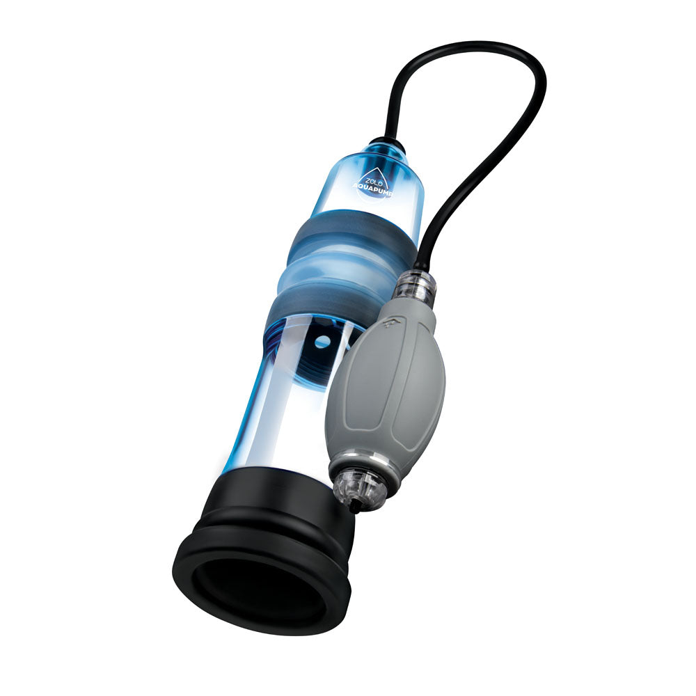Zolo Aquapump Pro - Water Penis Pump, featuring precise pressure control for intimate essentials.
