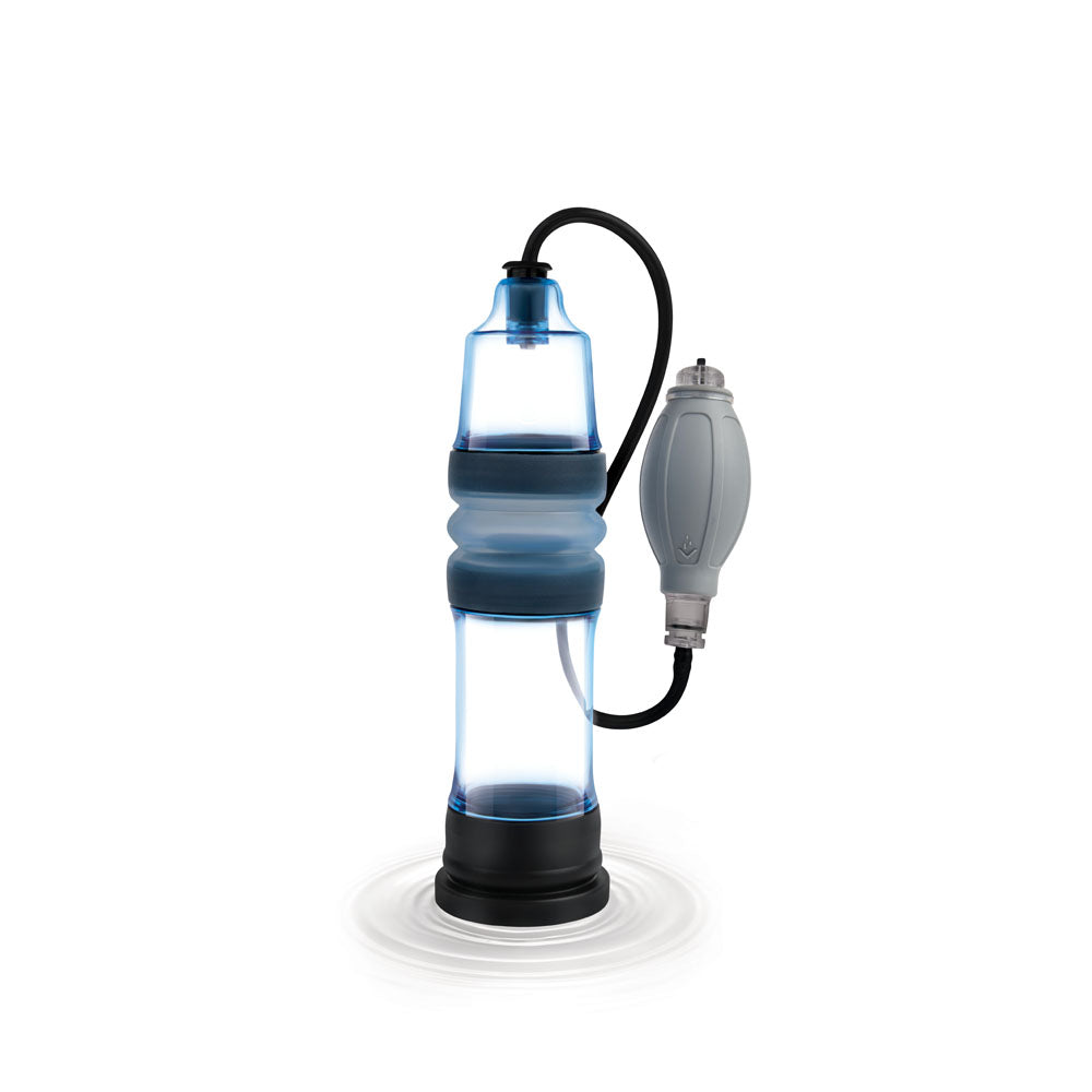 Zolo Aquapump Pro - Water Penis Pump with manual design for intimate enhancement and pressure control.