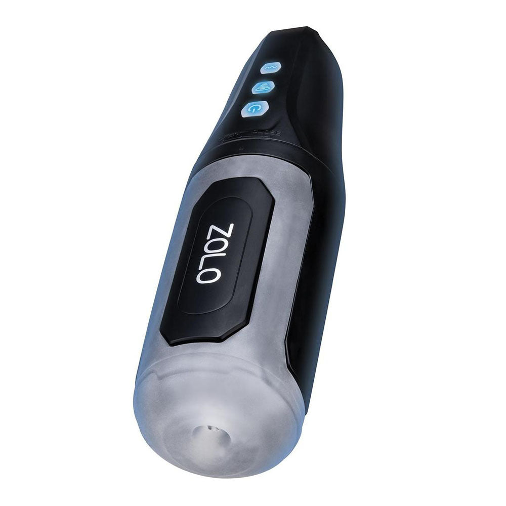 Zolo Suck & Squeeze - USB Rechargeable Sucking Auto Masturbator, innovative design for intense pleasure and satisfaction.