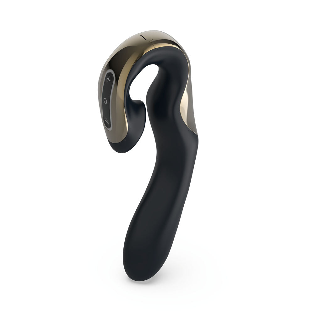Zini Roae Special Edition - /Gold - /Gold 19.5 cm USB Rechargeable Vibrator featuring advanced three-way stimulation.