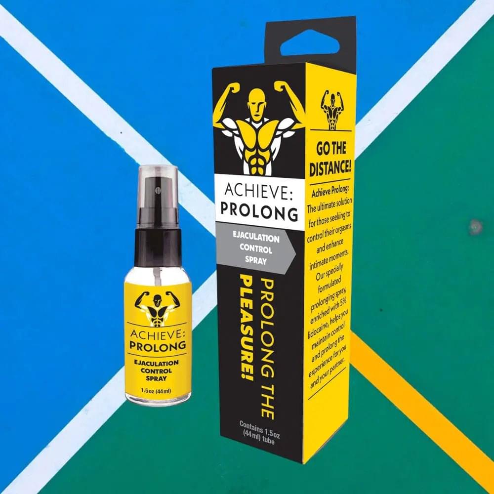 Achieve: Prolong - Ejaculation Control Spray for Men - 29 ml Spray Little Genie Discreet Intimate Essentials.