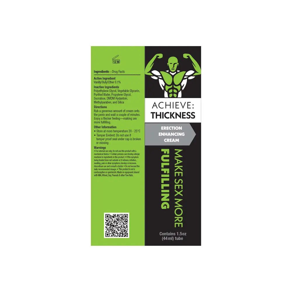 Shop affordable quality Achieve: Thickness - Erection Enhancing Cream for Men - 44 ml - Discreet Intimate Essentials - ENHANCERS - Little Genie