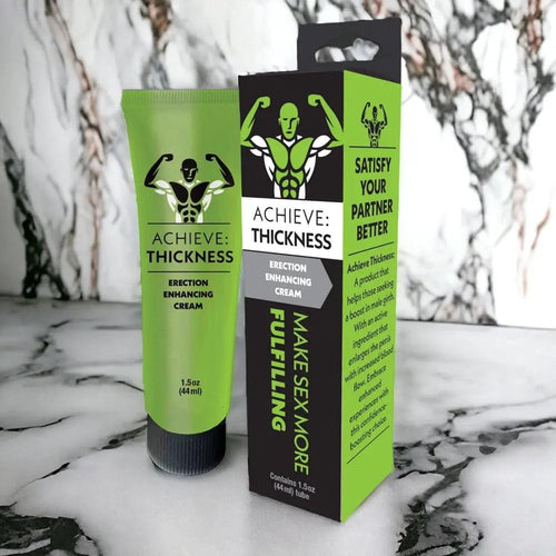 Achieve: Thickness - Erection Enhancing Cream for Men - 44 ml Little Genie Discreet Intimate Essentials.