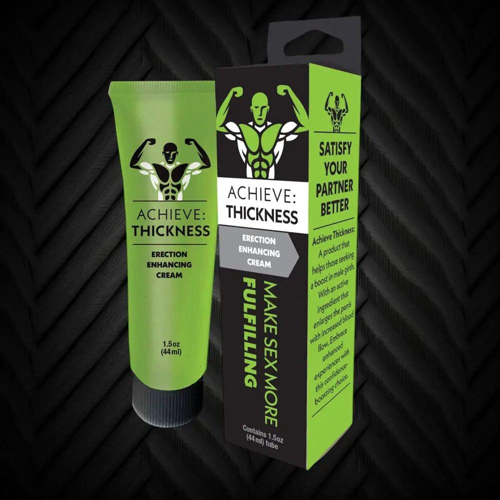 Achieve: Thickness - Erection Enhancing Cream for Men - 44 ml Little Genie Discreet Intimate Essentials.