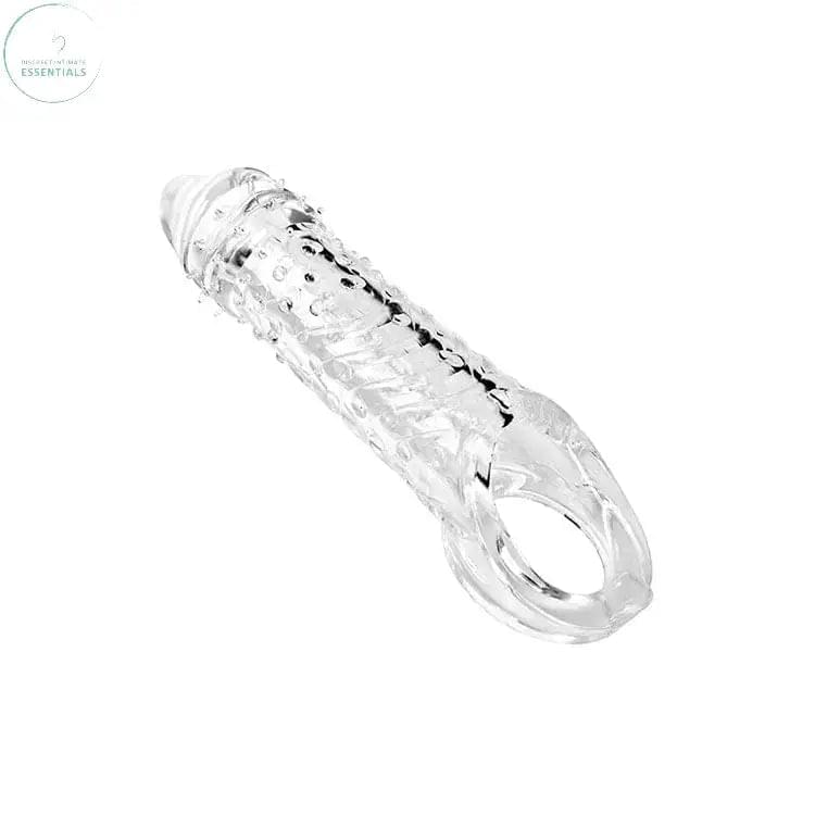 Adam & Eve ADAMS CRYSTAL EXTENDER -  22.9 cm Penis Extender Sleeve with Adjustable Inner Adam & Eve Discreet Intimate Essentials.
