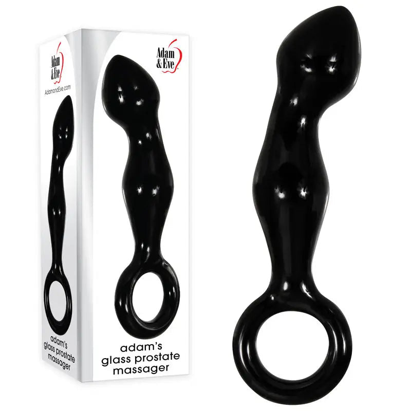 Shop affordable quality Adam & Eve ADAMS GLASS PROSTATE MASSAGER - Glass 16.6 cm Prostate Massager - Discreet Intimate Essentials - GLASS TOYS - Adam & Eve