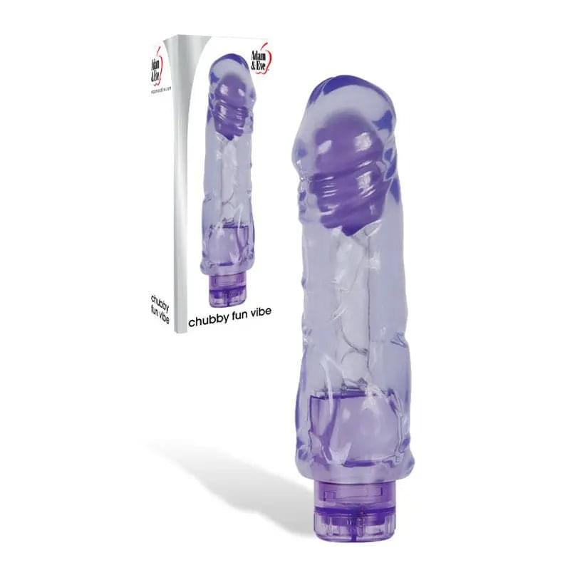 Adam & Eve Chubby Fun Vibe -  22.9 cm (9'') Thick Vibrator Adam & Eve Discreet Intimate Essentials.