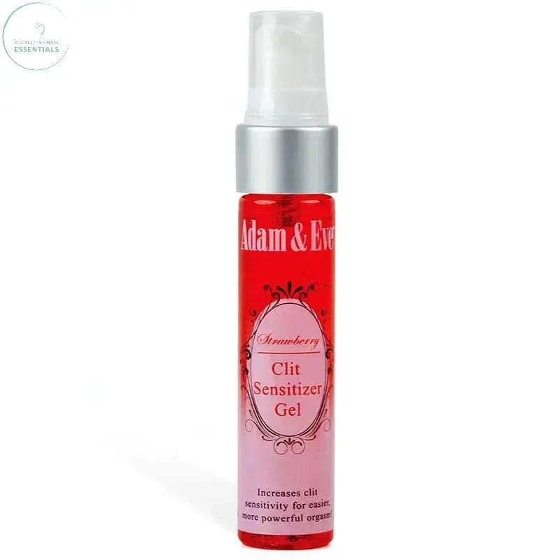 Adam & Eve Clit Sensitiser Gel - Strawberry Flavoured Female Enhancer - 29 ml Bottle Adam & Eve Discreet Intimate Essentials.