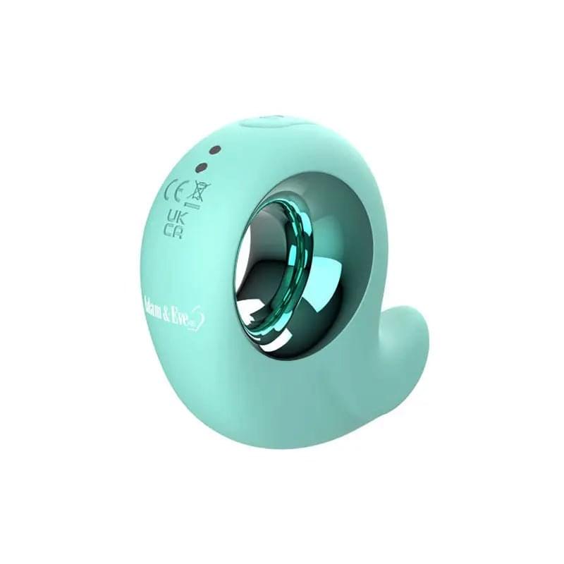 Adam & Eve CURVY CUTIE PLEASURE COMBO - Teal USB Rechargeable Tapping Stimulator Adam & Eve Discreet Intimate Essentials.