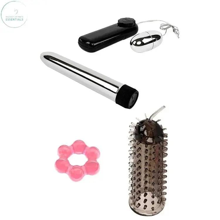 Adam & Eve DELUXE  HOT SEX KIT - Couples Kit - 13 Piece Set Adam & Eve Discreet Intimate Essentials.