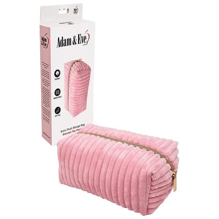 Adam & Eve EVES PLUSH STORAGE BAG - Private Storage Bag Adam & Eve Discreet Intimate Essentials.