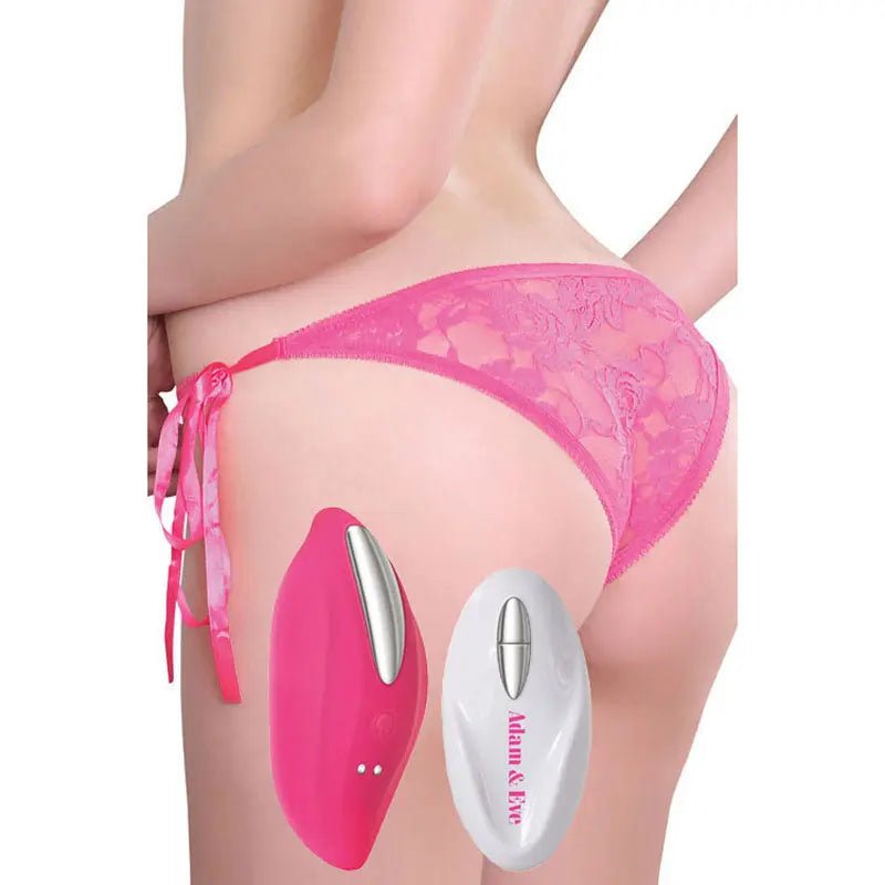 Shop affordable quality Adam & Eve Eve's Rechargeable Vibrating Panty With Remote - Vibrating Panty with Remote Control - Discreet Intimate Essentials - LINGERIE & BODY WEAR - Adam & Eve