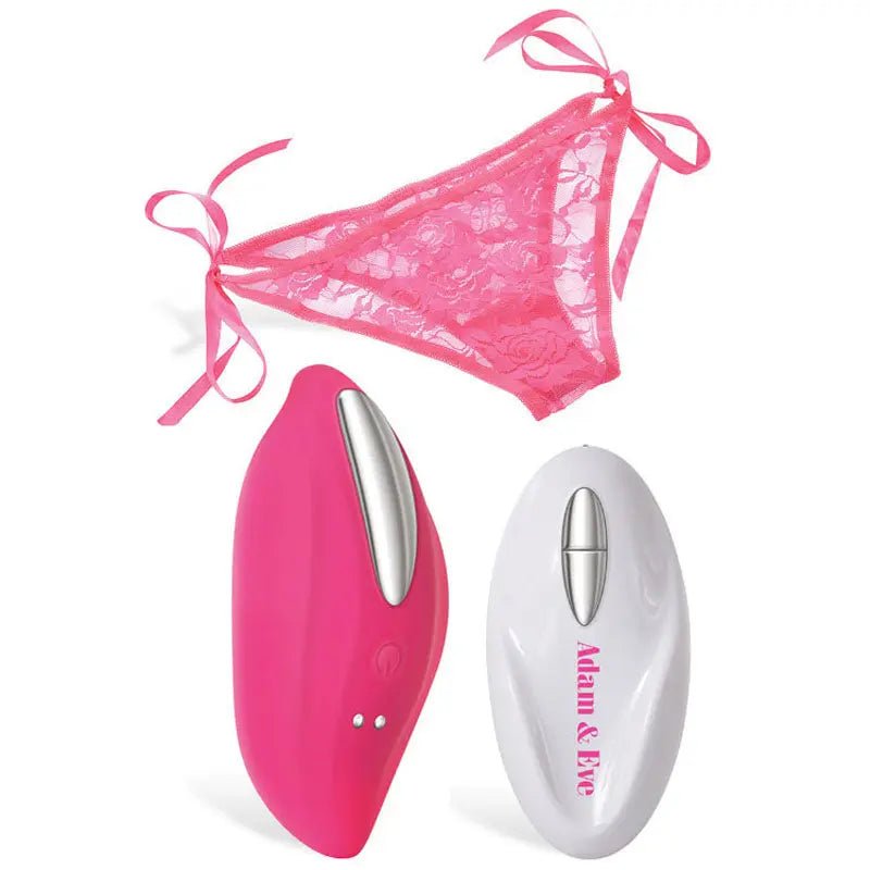 Shop affordable quality Adam & Eve Eve's Rechargeable Vibrating Panty With Remote - Vibrating Panty with Remote Control - Discreet Intimate Essentials - LINGERIE & BODY WEAR - Adam & Eve