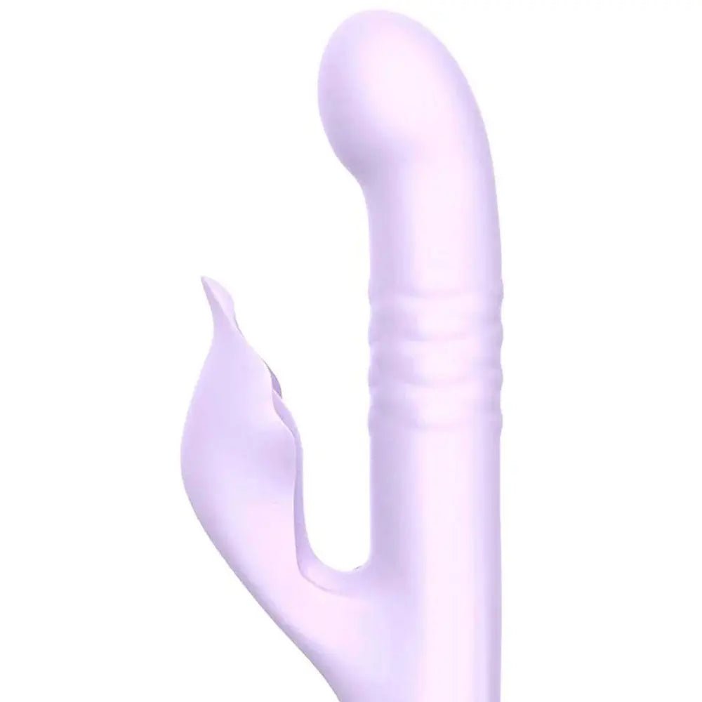Shop affordable quality Adam & Eve EVES THROBBER - Lilac 25.4 cm USB Rechargeable Pulsating Rabbit Vibrator - Discreet Intimate Essentials - VIBRATORS - Adam & Eve