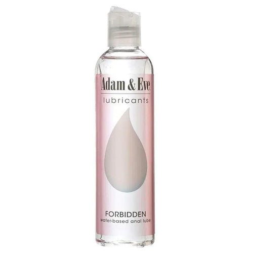Adam & Eve Forbidden - Water Based Anal Lubricant - 237 ml (8 oz) Bottle Adam & Eve Discreet Intimate Essentials.