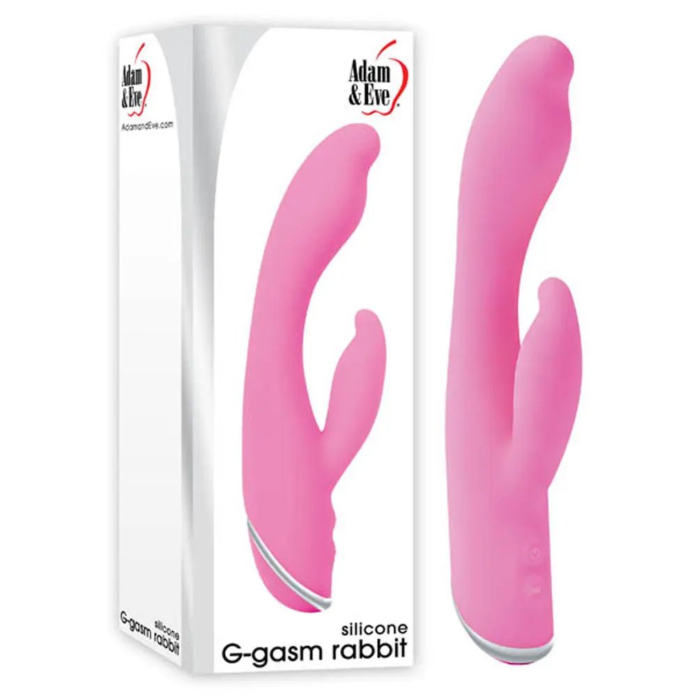 Shop affordable quality Adam & Eve G-Gasm Rabbit - 20.3 cm (8'') Rabbit Vibrator - Discreet Intimate Essentials - VIBRATORS-RABBIT - Adam & Eve