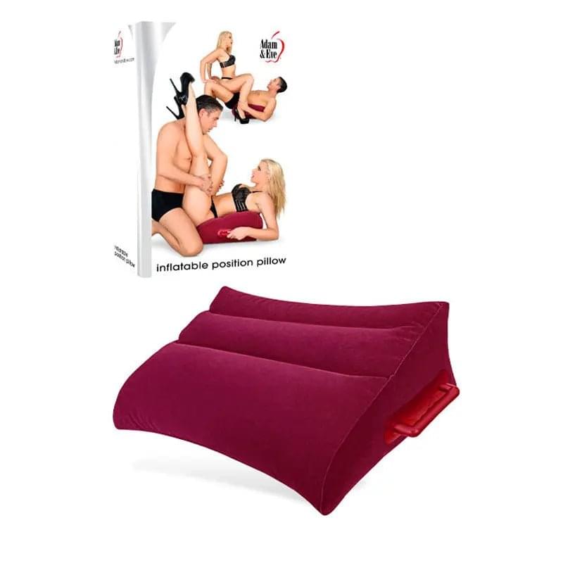 Adam & Eve Inflatable Position Pillow - Positional Aid Adam & Eve Discreet Intimate Essentials.