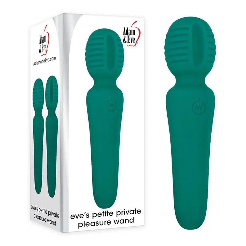 Adam & Eve Petite Private Pleasure Wand -  14.8 cm USB Rechargeable Massager Wand Adam & Eve Discreet Intimate Essentials.