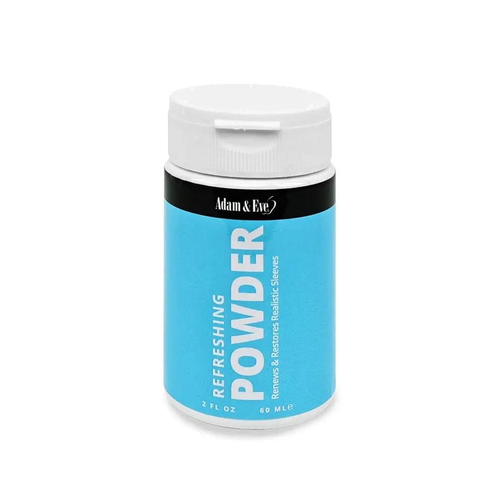 Adam & Eve REFRESHING POWDER - 60 ml - Refreshing Powder for Realistic Toys - 60 ml Adam & Eve Discreet Intimate Essentials.
