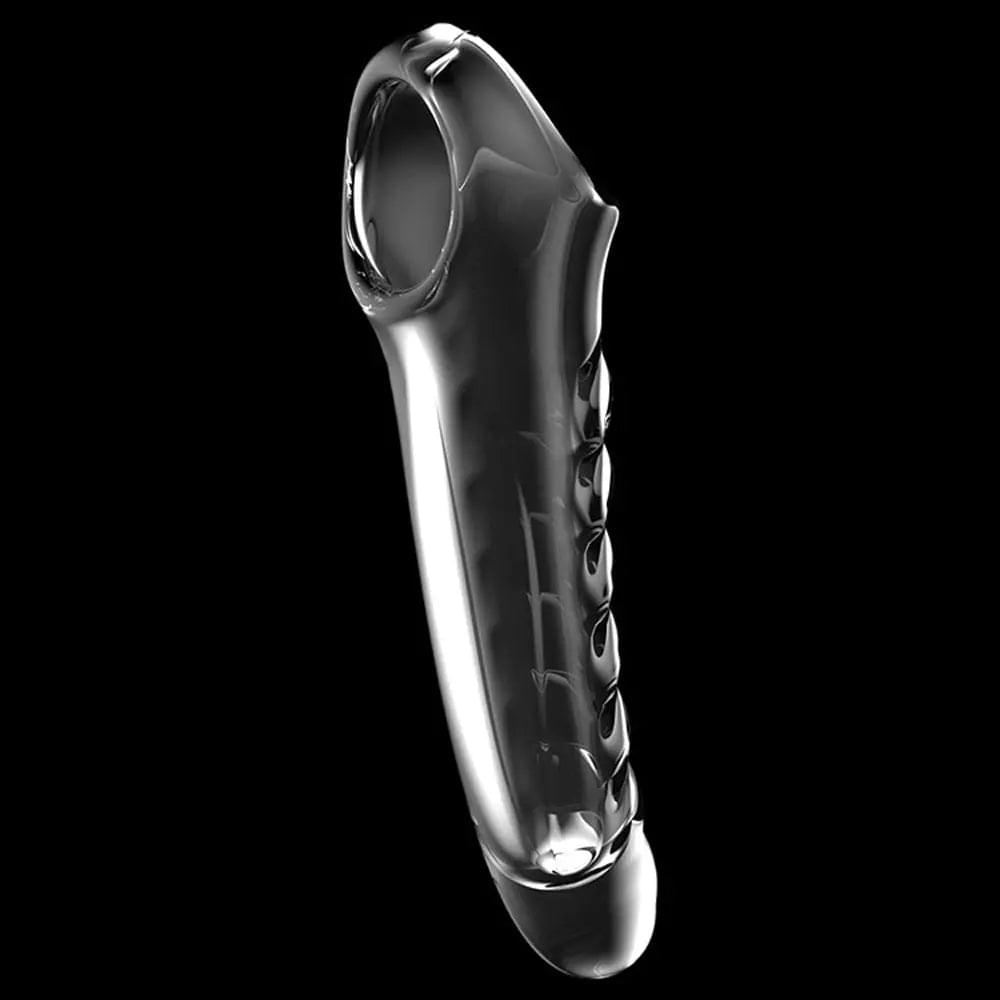 Adam & Eve Ridged Rider -  22.9 cm Penis Extension Sleeve Adam & Eve Discreet Intimate Essentials.