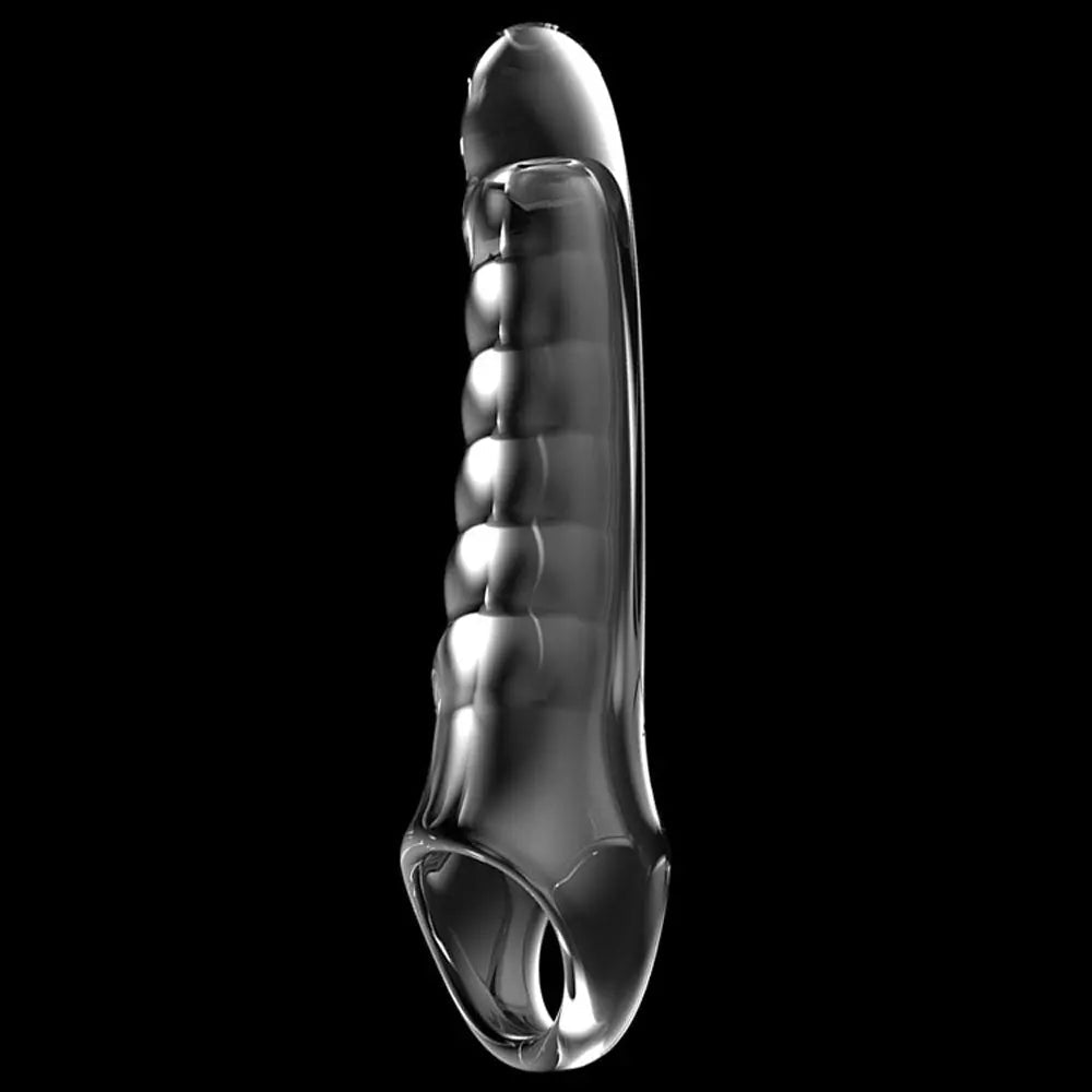 Shop affordable quality Adam & Eve Ridged Rider - 22.9 cm Penis Extension Sleeve - Discreet Intimate Essentials - SLEEVES - Adam & Eve