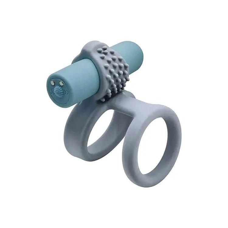 Adam & Eve ROCKIN RUMBLER ENHANCERS - Silicone Cock Rings with Rechargeable Vibrating Bullet - Set of 3 Adam & Eve Discreet Intimate Essentials.