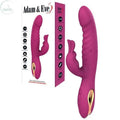 Adam & Eve ROSE GOLD G-SPOT RABBIT -  22.5 cm USB Rechargeable Rabbit Vibrator with Flicking Tip Adam & Eve Discreet Intimate Essentials.