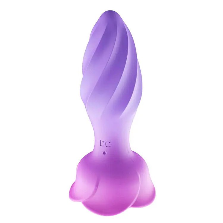 Shop affordable quality Adam & Eve ROTATING ROSE PLUG - 12 cm USB Rechargeable Rotating & Vibrating Butt Plug with Gem Base - Discreet Intimate Essentials - ANAL TOYS - Adam & Eve