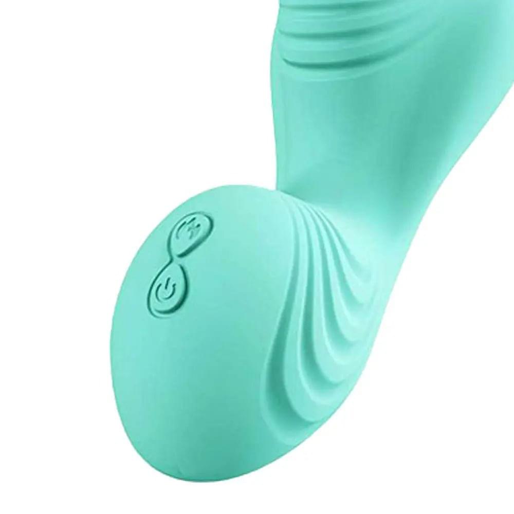Adam & Eve THE WAVE RIDER - Teal USB Rechargeable Triple Stimulating Grinder Pad with Remote Control Adam & Eve Discreet Intimate Essentials.
