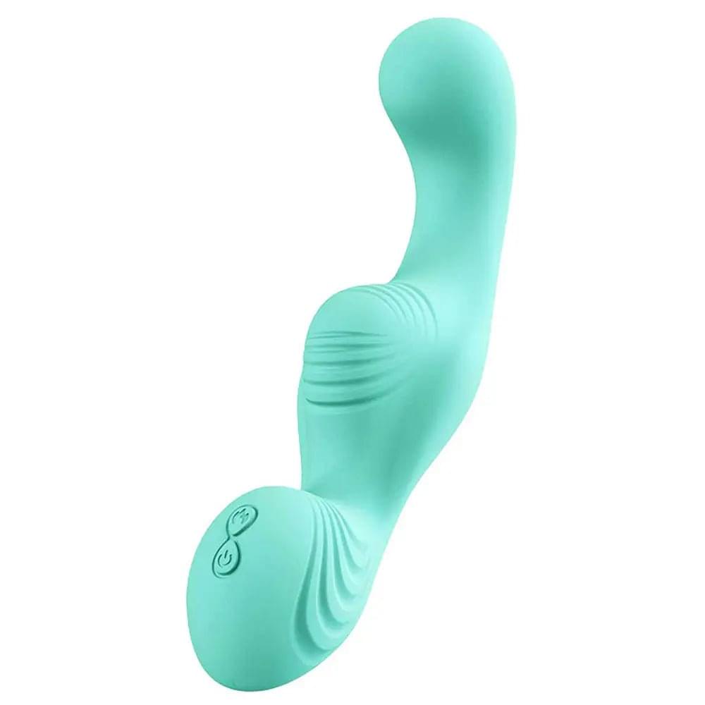 Adam & Eve THE WAVE RIDER - Teal USB Rechargeable Triple Stimulating Grinder Pad with Remote Control Adam & Eve Discreet Intimate Essentials.