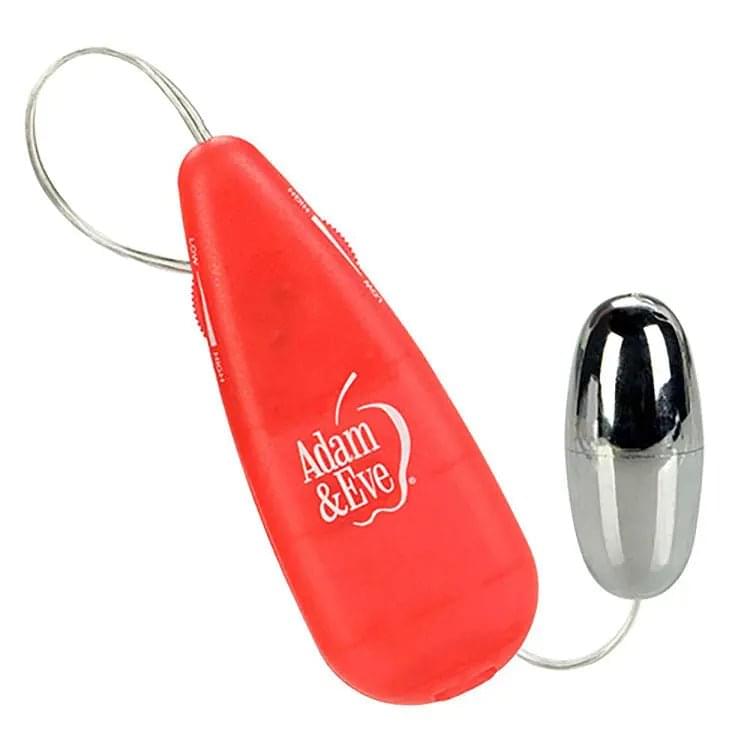 Adam & Eve VIBRATING SILVER BULLET - Silver Vibrating Bullet with Remote Control Adam & Eve Discreet Intimate Essentials.