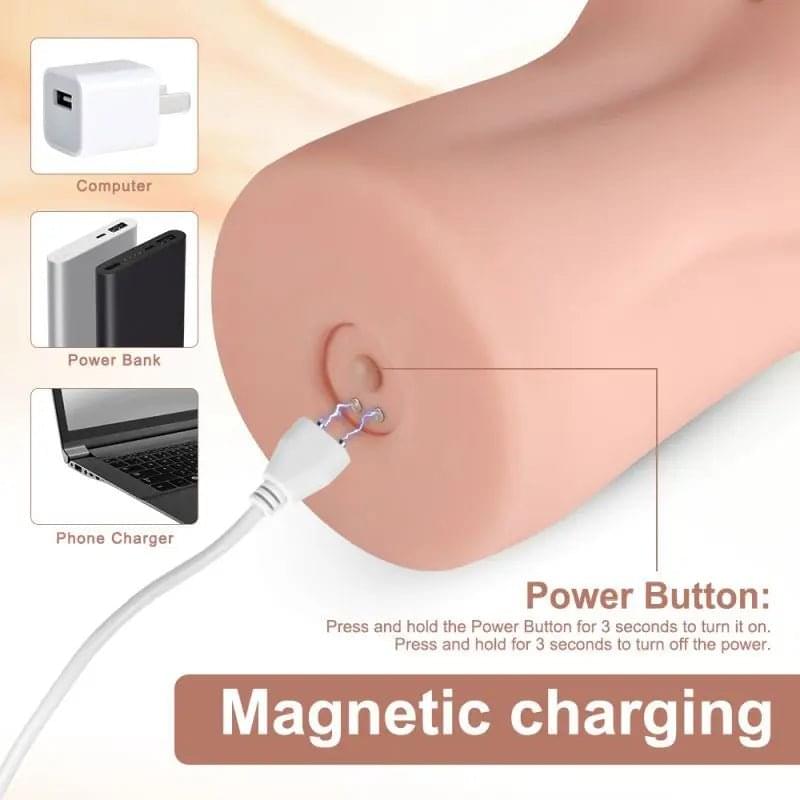 Agatha Realistic Vibrating Vaginal Masturbator XISE Discreet Intimate Essentials.