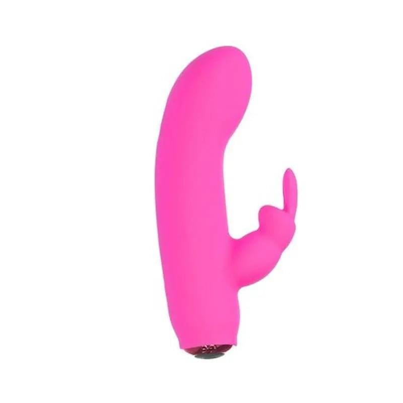 Alices Bunny Rechargeable Bullet w Rabbit Sleeve Pink PowerBullet Discreet Intimate Essentials.