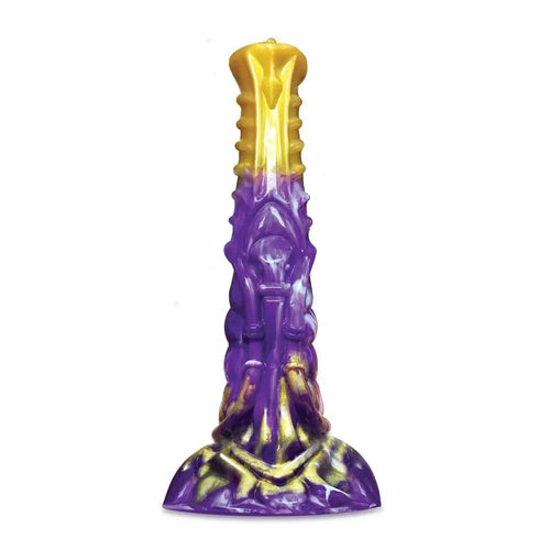 Alien Nation - Obelisk - /Gold 22.2 cm Fantasy Dong Icon Brands Discreet Intimate Essentials.
