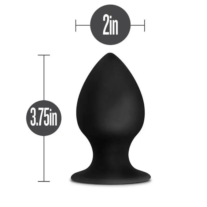 Anal Adventures Platinum Silicone Anal Stout Plug Large Anal Adventures Discreet Intimate Essentials.