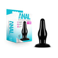 Shop affordable quality Anal Adventures Pleasure Plug - Black 10.8 cm (4.25'') Butt Plug - Discreet Intimate Essentials - ANAL TOYS - Blush Novelties