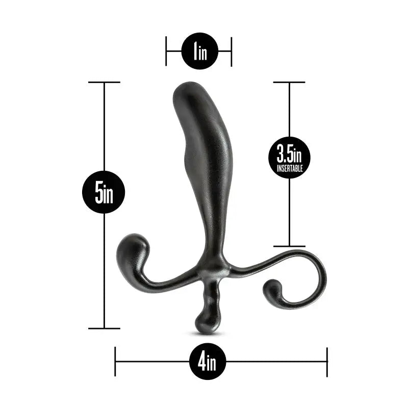 Shop affordable quality Anal Adventures Prostate Stimulator - 12.7 cm Prostate Massager - Discreet Intimate Essentials - ANAL TOYS - Blush Novelties