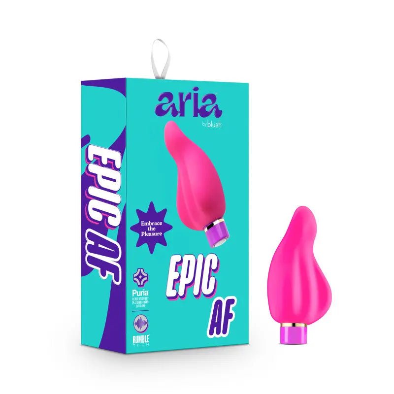 Shop affordable quality Aria Epic AF - Fuschia USB Rechargeable Stimulator - Discreet Intimate Essentials - STIMULATORS - Blush Novelties