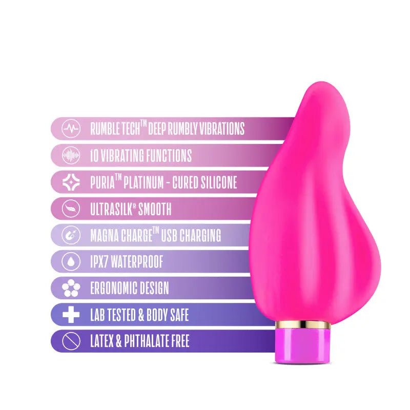 Shop affordable quality Aria Epic AF - Fuschia USB Rechargeable Stimulator - Discreet Intimate Essentials - STIMULATORS - Blush Novelties