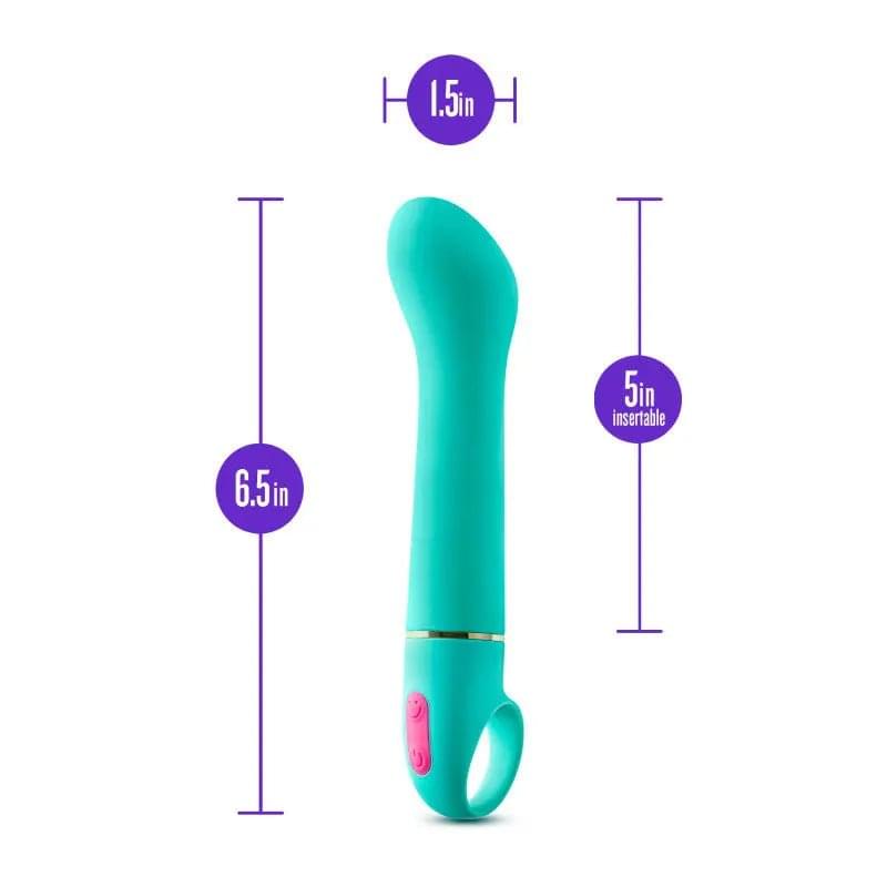 Aria Flirty AF - Teal 16.5 cm Vibrator Blush Novelties Discreet Intimate Essentials.