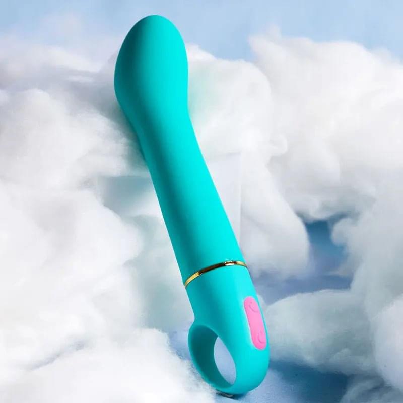 Aria Flirty AF - Teal 16.5 cm Vibrator Blush Novelties Discreet Intimate Essentials.
