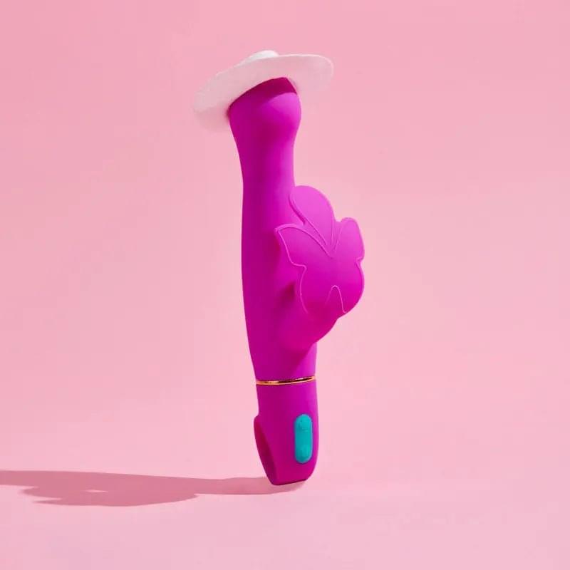 Aria Naughty AF - Plum 18.4 cm Butterfly Vibrator Blush Novelties Discreet Intimate Essentials.