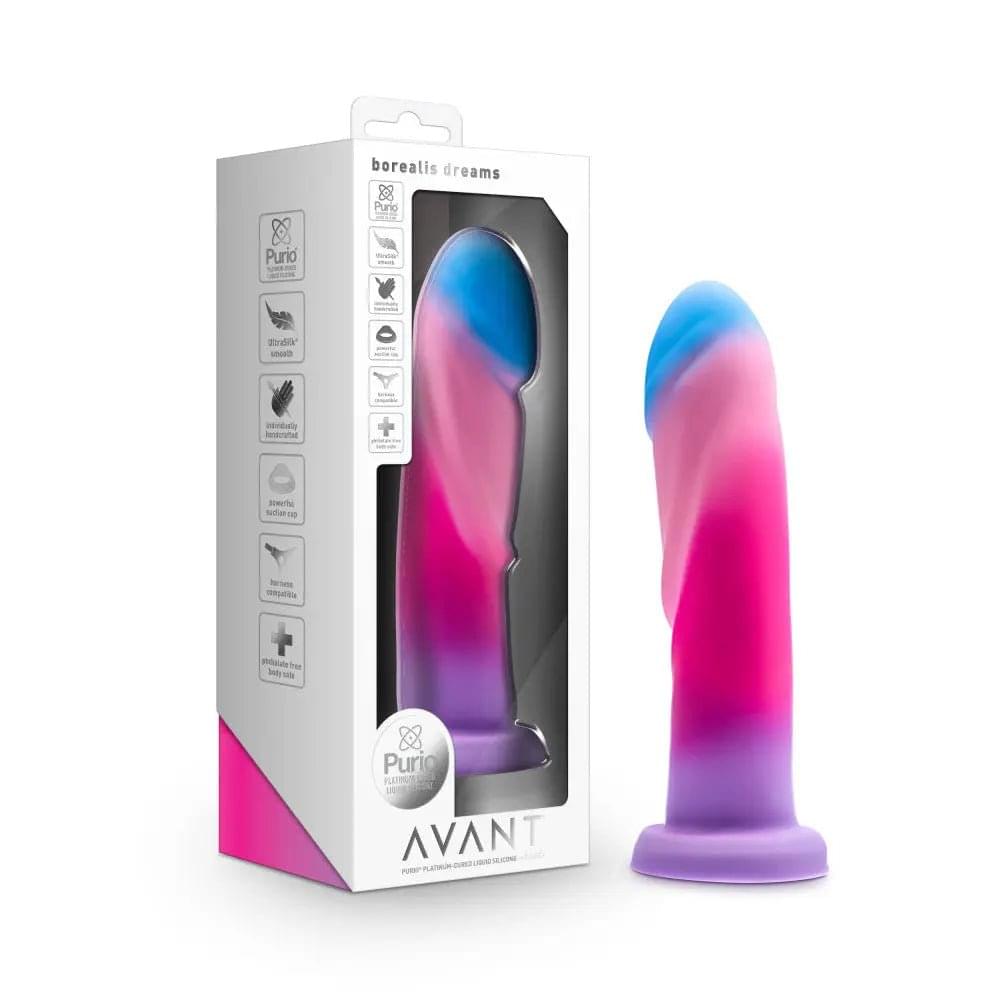 Avant - Borealis Dreams - Cotton Candy  19.7 cm Dildo Blush Novelties Discreet Intimate Essentials.