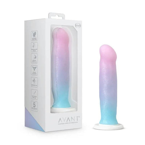 Avant - D17 - Lucky - Rainbow 20.3 cm Dong Blush Novelties Discreet Intimate Essentials.