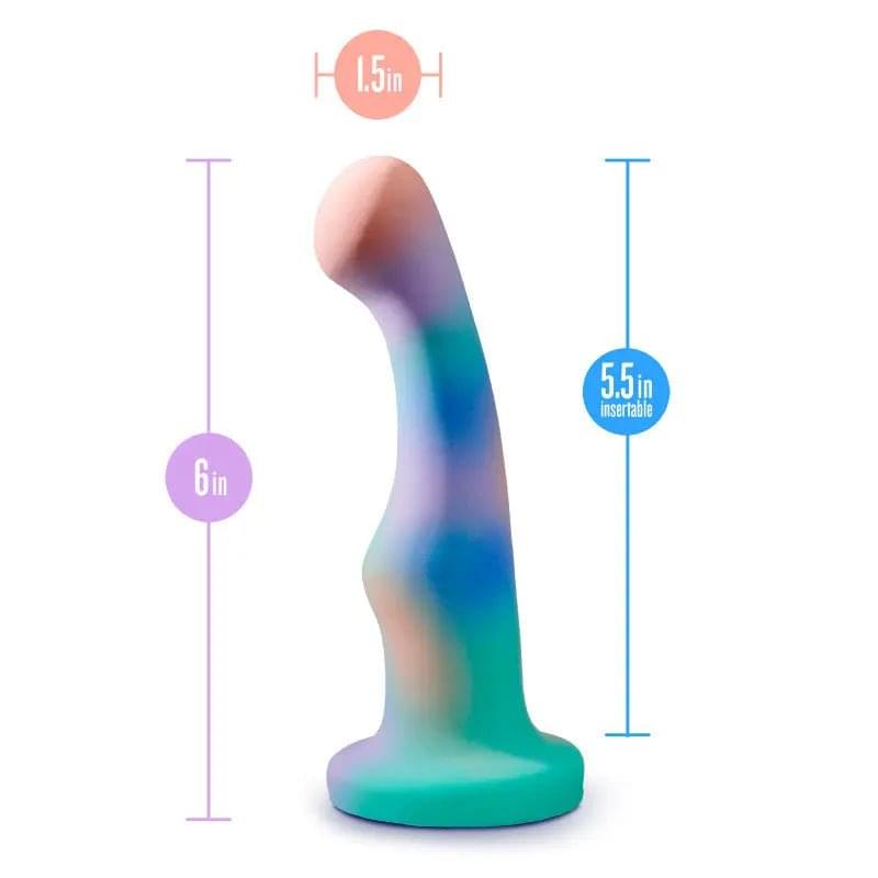 Avant Opal Dreams - Aqua -  15.2 cm Dildo Blush Novelties Discreet Intimate Essentials.