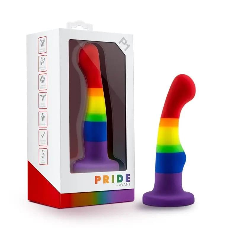 Avant Pride P1 Freedom Silicone Dildo Avant Discreet Intimate Essentials.